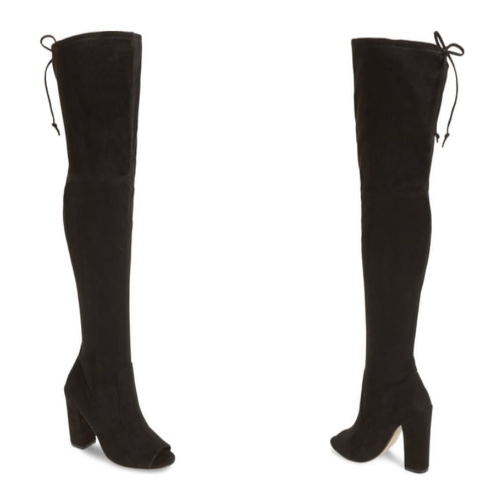 Steve Madden  Open Toe “Elliana” Boot